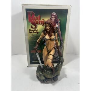 RED SONJA #1668/5000 HARD‎ HERO STATUE With Box 14”